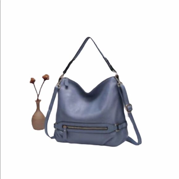 UNIQUE Fashion Women Leather Hobo Shopping Bag NWOT - Picture 1 of 14